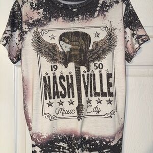 Nashville Music City Graphic T-Shirt